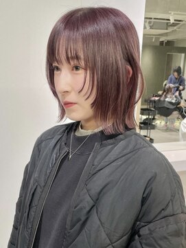 ナナローネス(nana loness) 顔まわりカット レイヤーカット レイヤーボブ ボブ