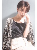 ハルキミナト ジャパン ヨコハマ(HARUKI MINATO japan YOKOHAMA)&nbsp;ハンサムショート/センターパート20代30代40代50代