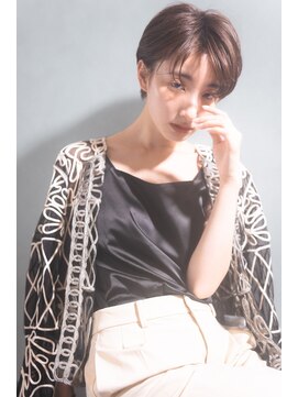 ハルキミナト ジャパン ヨコハマ(HARUKI MINATO japan YOKOHAMA) ハンサムショート/センターパート20代30代40代50代