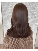 ティア(Tia.) ミディアム/グレージュ/韓国風/髪質改善トリートメント/縮毛矯正