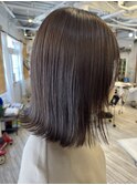 【カーキグレージュ+ラベンダーで透明感カラー】kanna