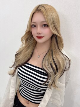 ジューシーティーティー(JUICY tt) blond×black inner highlight