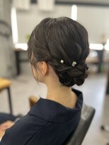 ウェイビー 桜木町店(WAVY)&nbsp;【WAVY hair set】フルアップシニヨン