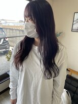 ルフテ(LOFTE)&nbsp;ゆるふわロング×ピンクブラウン☆