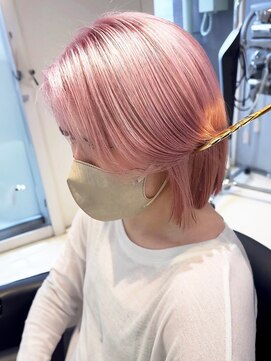 トーン(TONE) ハイトーンピンク/ショート