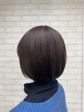 インパークス 駒込店(INPARKS) 丸みボブ［駒込駅/駒込/白髪染め/髪質改善］