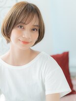 スペース 海浜幕張(spes) 海浜幕張/髪質改善/似合わせカット!ハイトーン丸みショートボブg