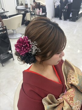 ベルグロー(BELLEGROW) アップヘア/卒業式セット/サイドアップ