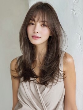 アルトリスト(Altruist Aging×HAIR&SPA) ★暗めカラーグランマッシュフェイスフレーミングデザインカラー