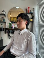 ドウラク(DOULAQ)&nbsp;フェードカット/パーマスタイル/ビジネスマン