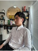 フェードカット/パーマスタイル/ビジネスマン