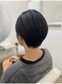 黒髪×コロっとショート♪