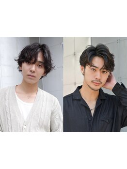 王道ニュアンスパーマやフェザーパーマ/ダウンパーマ/最新のシャドウパーマまで幅広く対応◎[立川/メンズ]