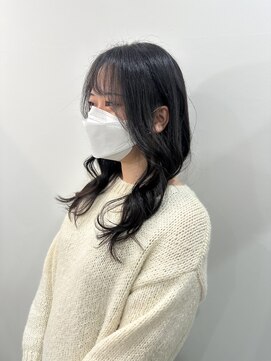 レイヤーくびれ巻きスタイル