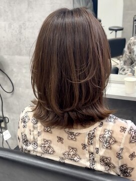 ラナ 新宿(lana) 20代30代/大人かわいい/小顔ひし形/ウルフ/ミディアムレイヤー