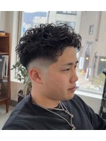 パーラー(PARLOR)&nbsp;オールバックパーマ