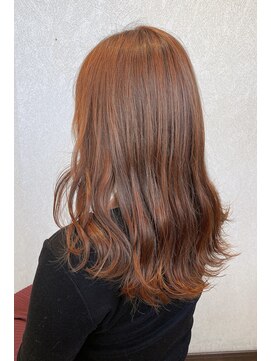 ミニマス(minimus) テラコッタオレンジ × くびれレイヤー