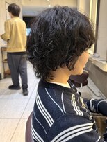 インプレッション(impression produced by LA’BO)&nbsp;【札幌/impression佐藤】シュートウルフ/カーリーショート