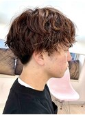 宇都宮メンズカットメンズパーマ波巻きスパイラルパーマツイスパ