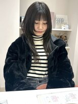 ロジェブルー(Rosier Bleu)&nbsp;【顔まわりレイヤーカット】小顔に見える顔まわりヘア！