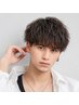 【簡単に決まる！】メンズ限定クーポン カット+パーマ+トリートメント￥9,900