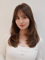 シー バイ ロンド 新宿(Sea by Lond)&nbsp;レイヤーカット×ブラウンカラー