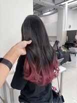 アライブ ハラジュク(ALIVE harajuku)&nbsp;ブリーチインナーバレイヤージュグラデーションカラー夕貴
