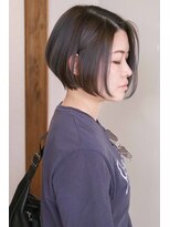 ルーシー ヘアデザインワークス(Lucy Hair Design Works)&nbsp;サロンワーク×前下がりショートボブ