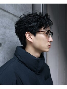 ルィーズ(Lui:z)の写真/最も支持されるメンズパーマ。男らしい色気を引き出します。［春日部/メンズ］