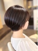 丸みショートボブ