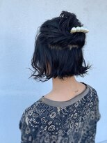 ハロー(HELLO)&nbsp;ハーフアップボブ