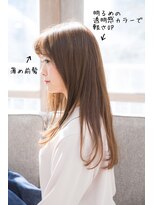 アドラーブル 万代店 (adorable)&nbsp;【adorable】サラツヤ☆ナチュラルロング×フルバング