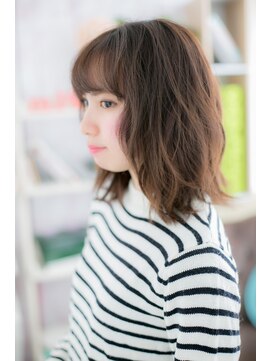 ミック ヘアアンドビューティー 大山店(miq Hair&Beauty) くせ毛風カールのラフミディa