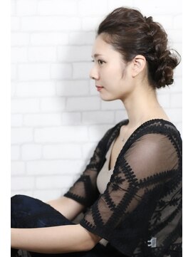 ヘアメイク アヴァロン 橋本店(HAIR MAKE Avalon) 【Avalon橋本】編み込みギブソンタック［橋本/橋本駅/緑区橋本］