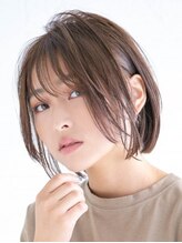 アース 西葛西店(HAIR&MAKE EARTH) 耳掛け大人ボブ