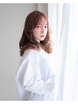 ヘアアンドエステ ヒロイン 西麻布本店(Hair&Esthe HIROIN) 【夏透明感】グレージュメルティカラー×大人レイヤー