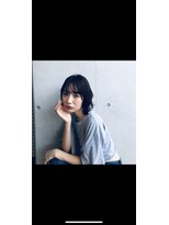 フラミューム 静岡(flammeum)&nbsp;外ハネショートボブ