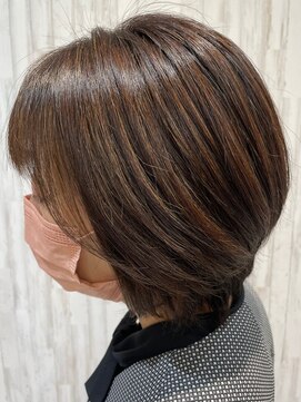 アンジュ 篠ノ井店(ange) グラボブ×シークレットハイライト