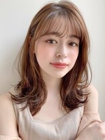 リヤン 表参道(lyann)&nbsp;美髪ホワイトグレージュネビージュ大人かわいい こなれミディ*