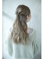 ピュール ラフォレ(Pur laforet) ハーフアップ