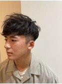 20代30代40代ナチュラル束感ショート爽やかツーブロックマッシュ