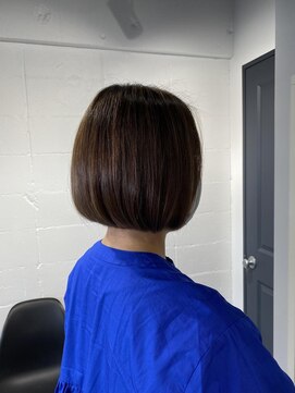 シェル 吉祥寺(shell) グレージュカラー/ボブウルフ/黒髪/ココアベージュ