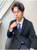 20代30代40代メンズアップバング清潔感爽やかビジカジ