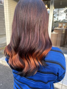 美容室ユアマージュ 富谷店 キツネカラー