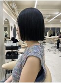 ボブ/ミニボブ/ミディアム/切りっぱなしボブ