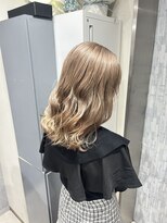 グラッジ 池袋(GLADGE)&nbsp;ミルクティーベージュ ケアブリーチ ブリーチ カラー