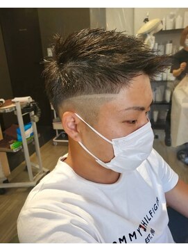 ライズ バイ レボ 柏店(RISE by REVO) カルマパーマ/アッシュブラック/ウルフ/ベリーショート/柏