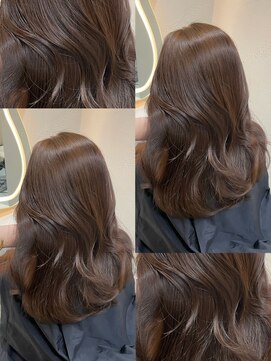 サイン 渋谷(SIGN) ザクザクレイヤーカット巻き方簡単ミディアムロング韓国渋谷