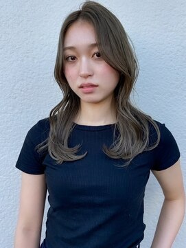 バランス 福山店(BALANCE.) オリーブベージュカラー 韓国ヘア