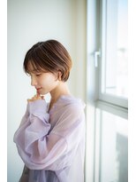 フェイス 大船(FACE) マッシュショート/ライトブラウン/20代30代ヘアスタイル/西原晃